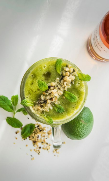 Grön Smoothie med Belberry flädervinäger